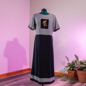 Vintage 1990s Dress Maxi Size 14